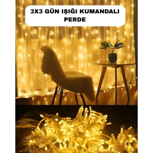 Romantik Ambiyans İçin Uzaktan Kumandalı Günışığı Peri Led