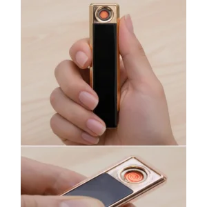 Rüzgar Geçirmez Elektronik Çakmak – Modern Tasarım, Metal Gövde