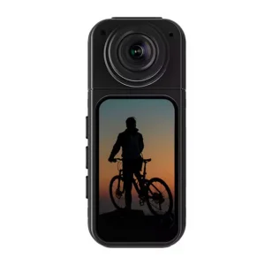 S70 Mıknatıslı Yaka Kamerası Hd Kalite, 30 Fps, Kolay Bağlantı, Boyun Askısı 2.7k Siyah