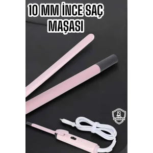 Saç Düzleştirici İnce Bukleler İyon Özelliği Taşınabilir Döner Kablo