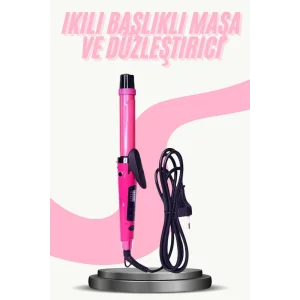 Saç Düzleştirici Şekillendirici Saç Maşası İkili Şekillendirici Isı Ayarlı