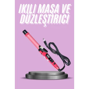 Saç Düzleştirici Ve Maşa İkili Saç Şekillendirici Tüm Saç Tiplerine Uygun