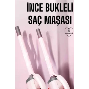 Saç Maşası 10MM İnce Bukle Taşınabilir Saç Kıvırma Çubuğu
