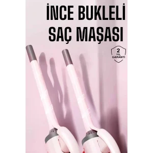 Saç Maşası 10MM İnce Bukle Taşınabilir Saç Kıvırma Çubuğu