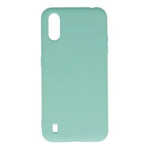 Samsung Galaxy A01 Kılıf Nano İçi Kadife Silikon - Turkuaz