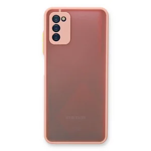 Samsung Galaxy A03s Kılıf Montreal Silikon Kapak - Pembe