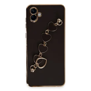 Samsung Galaxy A04 Kılıf Esila Silikon - Siyah