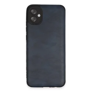 Samsung Galaxy A04e Kılıf Loop Deri Silikon - Lacivert