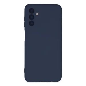Samsung Galaxy A04s Kılıf Nano İçi Kadife Silikon - Lacivert