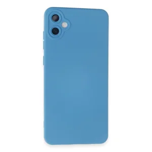 Samsung Galaxy A05 Kılıf Nano İçi Kadife Silikon - Mavi