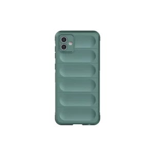 Samsung Galaxy A06 Kılıf Optimum Silikon - Koyu Yeşil