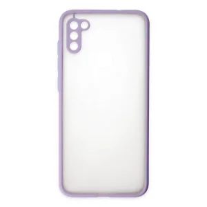 Samsung Galaxy A11 Kılıf Montreal Silikon Kapak - Mor