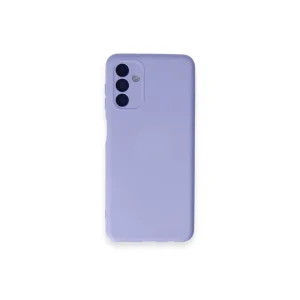Samsung Galaxy A14 4g Kılıf Nano İçi Kadife Silikon - Lila