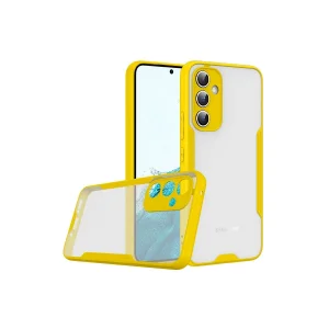 Samsung Galaxy A24 4g Kılıf Platin Silikon - Sarı