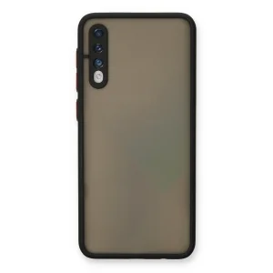 Samsung Galaxy A30s Kılıf Montreal Silikon Kapak - Siyah