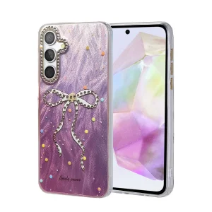 Samsung Galaxy A35 5g Kılıf Blade Aynalı Desenli Kapak - Desen 1