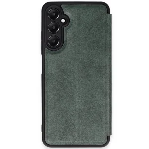 Samsung Galaxy A35 5g Kılıf Flip Cover - Koyu Yeşil
