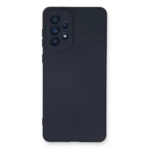 Samsung Galaxy A53 5g Kılıf Nano İçi Kadife Silikon - Lacivert