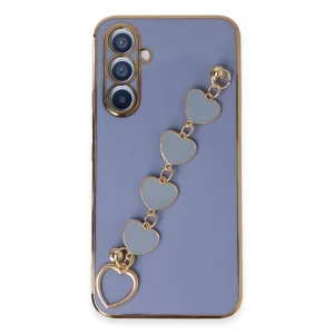 Samsung Galaxy A54 5g Kılıf Esila Silikon - Gri