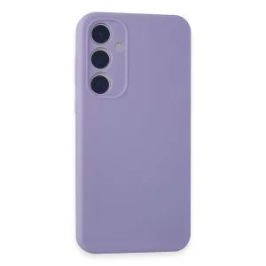 Samsung Galaxy A55 5g Kılıf First Silikon - Lila