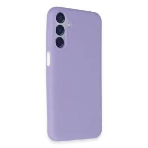 Samsung Galaxy M15 Kılıf First Silikon - Lila