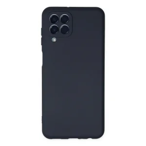 Samsung Galaxy M33 Kılıf Nano İçi Kadife Silikon - Lacivert