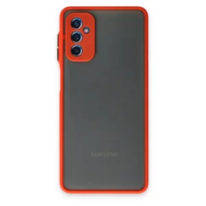 Samsung Galaxy M52 5g Kılıf Montreal Silikon Kapak - Kırmızı