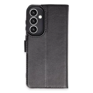 Samsung Galaxy S23 Fe Kılıf Trend S Plus Kapaklı Kılıf - Siyah