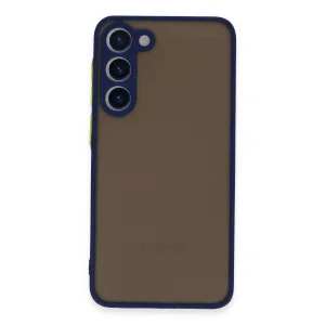 Samsung Galaxy S23 Plus Kılıf Montreal Silikon Kapak - Lacivert
