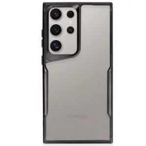 Samsung Galaxy S23 Ultra Kılıf Boyi Silikon Kapak - Siyah