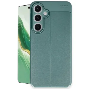 Samsung Galaxy S24 Fe Kılıf Auto Focus Kapak - Koyu Yeşil