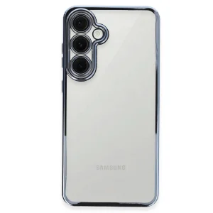 Samsung Galaxy S24 Fe Kılıf Razer Lensli Silikon - Lacivert