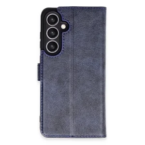 Samsung Galaxy S24 Fe Kılıf Trend S Plus Kapaklı Kılıf - Lacivert