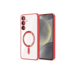 Samsung Galaxy S24 Plus Kılıf Kross Magneticsafe Kapak - Kırmızı