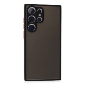 Samsung Galaxy S24 Ultra Kılıf Montreal Silikon Kapak - Siyah