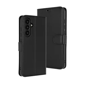 Samsung Galaxy S25 Fe Trend S Plus Kapaklı Kılıf - Siyah