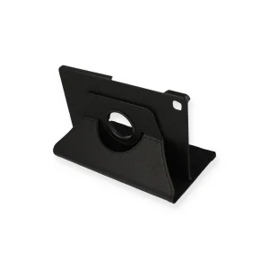 Samsung Galaxy T720 Tab S5e 10.5 Kılıf 360 Tablet Deri Kılıf - Siyah