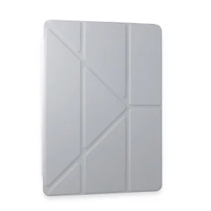 Samsung Galaxy Tab A9 Kılıf Kalemlikli Mars Tablet Kılıfı - Gri