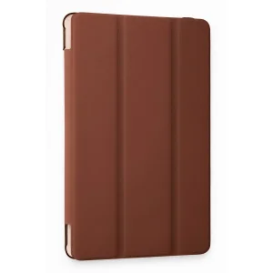 Samsung Galaxy Tab A9 Kılıf Tablet Smart Kılıf - Kahverengi