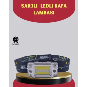 Şarj Edilebilir LED KAFA Feneri 215 Lümen XPE COB Güçlü Aydınlatma