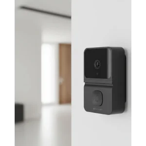 Şarjlı Akıllı Kapı Zili 800 mAh Bataryalı Mobil Bildirimli