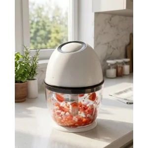 Şarjlı Mini Doğrayıcı 450 ML Kablosuz Sebze Doğrayıcı