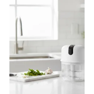 Şarjlı Mini Sarımsak Doğrayıcı USB Şarjlı 250 ml