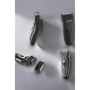 Şarjlı Paslanmaz Çelik Bıçaklı ve Kablosuz Saç Sakal Tıraş Makinesi