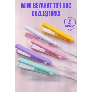 Seramik Kaplama Taşınabilir Mini Saç Düzleştirici Seyahat Dostu Tasarım