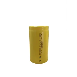 Sertec - 1.2v 4000 Mah - D Büyük Boy - Ni-cd Şarjlı Pil - (başsız / Flat Head)