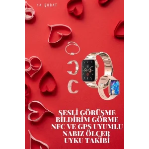 Sevgiliye Özel Yeni Nesil Akıllı Saat Çiftlere Özel Kampanya Çift Saatleri