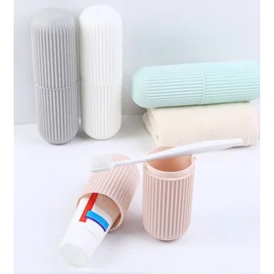 Seyahat Tipi Diş Macunu ve Fırçası Kabı 4 Renk