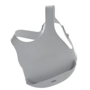 Silikon Mama Önlüğü Powder Grey