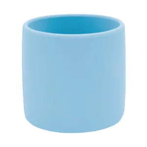 Silikon Mini Bardak Mineral Blue